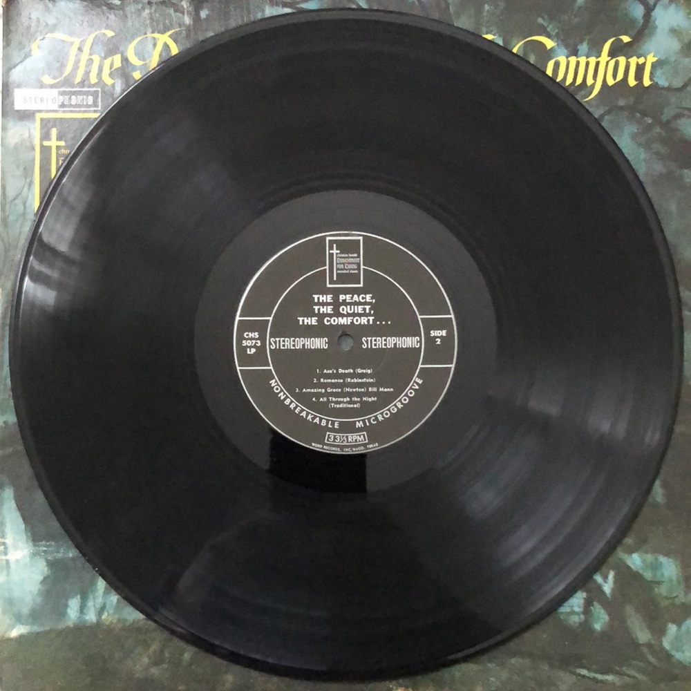Various Artists The Peace, The Quiet, The Comfort Vinyl Lp